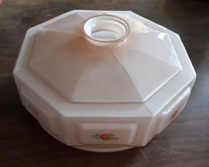 Lampshade with flowers 50s