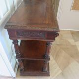 Ancien-Desserte-Console-Meuble de présentation-Henry II-fin xixème