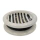 Black and white marble inlays ashtray, Casigliani Italy, 1970s
