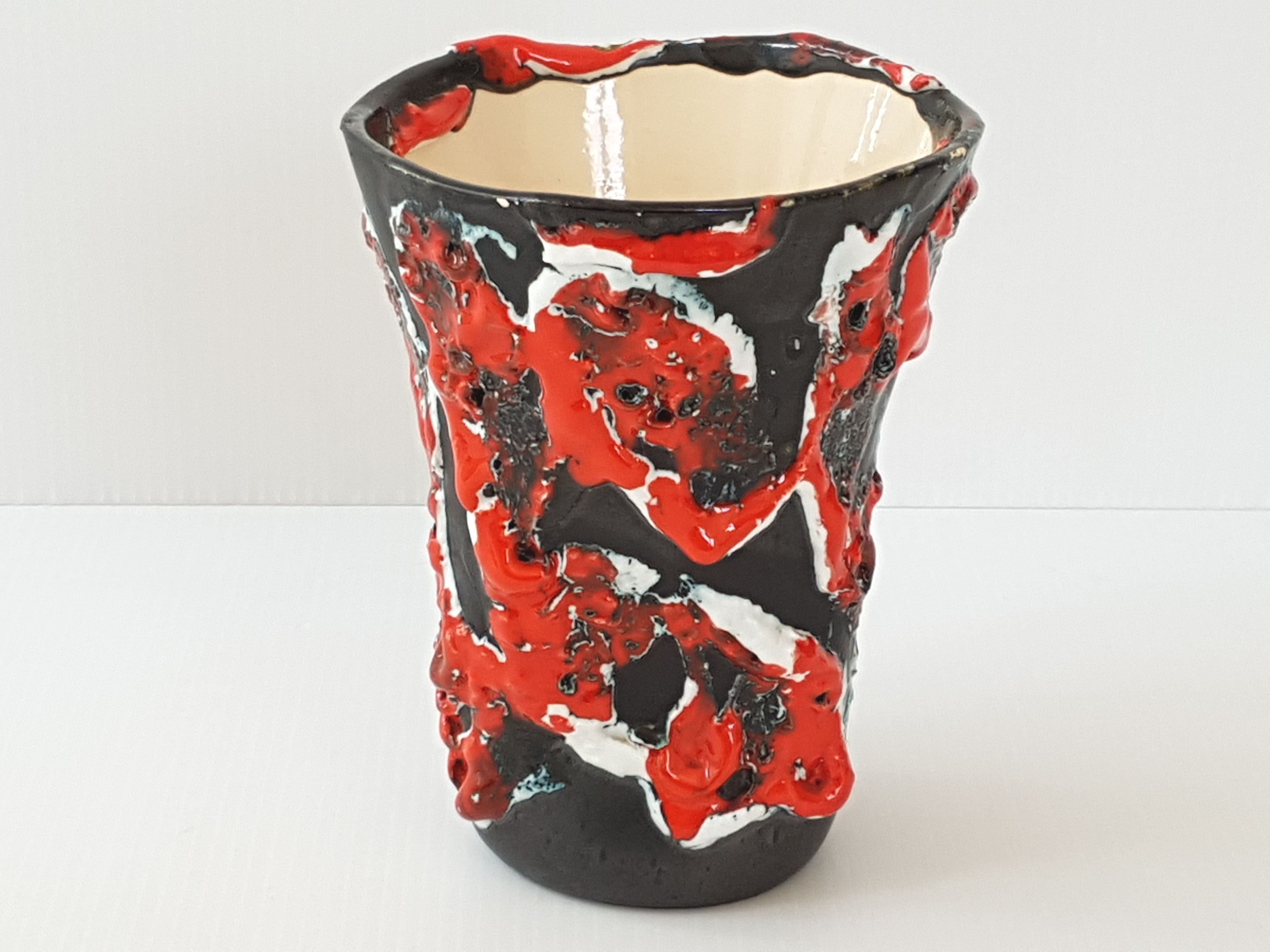 1960 ceramic vase
