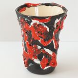 1960 ceramic vase