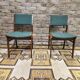 Paire de chaises scandinaves en teck 1960