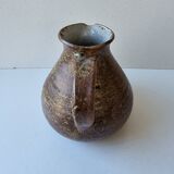 Ceramic stoneware pitcher signed with the Phi pictogram (signature to be identified).