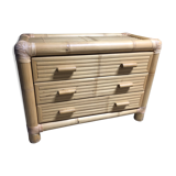 Bamboo chest of drawers