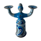 Mexican ceramic candle holder