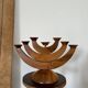 Swedish vintage wooden candle holder