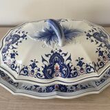 Soupière et plat ovale