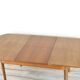 Midcentury Oblong Teak Extending Table. Vintage Modern / Danish / Retro Style .
