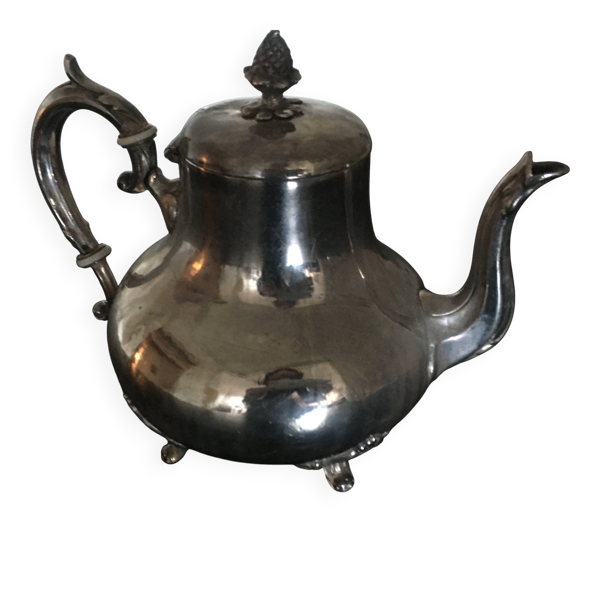 Théière ancienne metal argente 19eme - Orfèvrerie Christofle