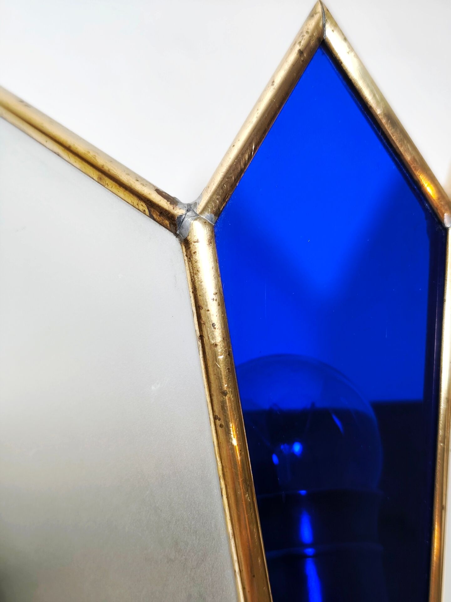Applique en cristal arabe. Espagne, années 1950.