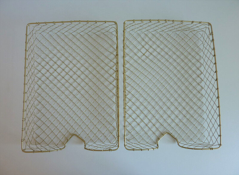 Set of 2 mail bannettes