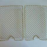 Set of 2 mail bannettes