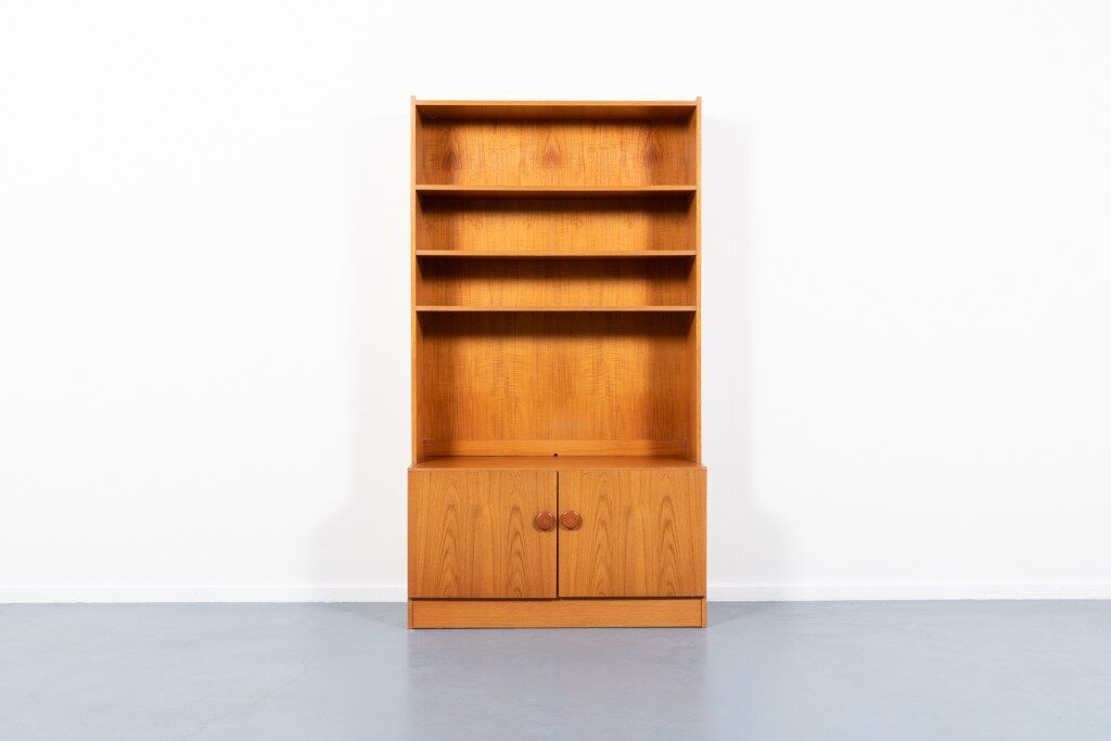 Vintage teak veneer cabinet from the 1970s, Denmark
