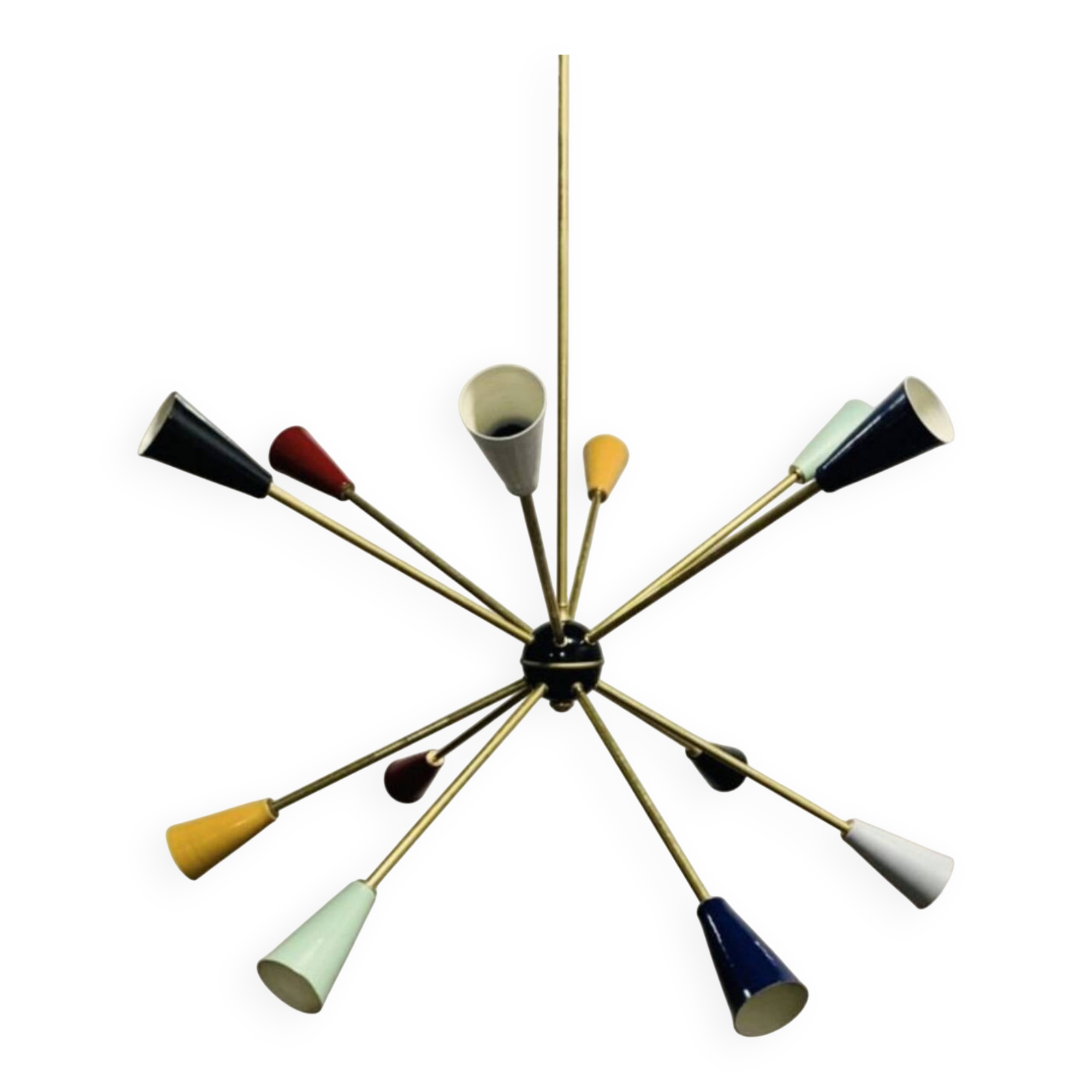 Sputnik Hanging Lamp from Stilnovo, 1950s
