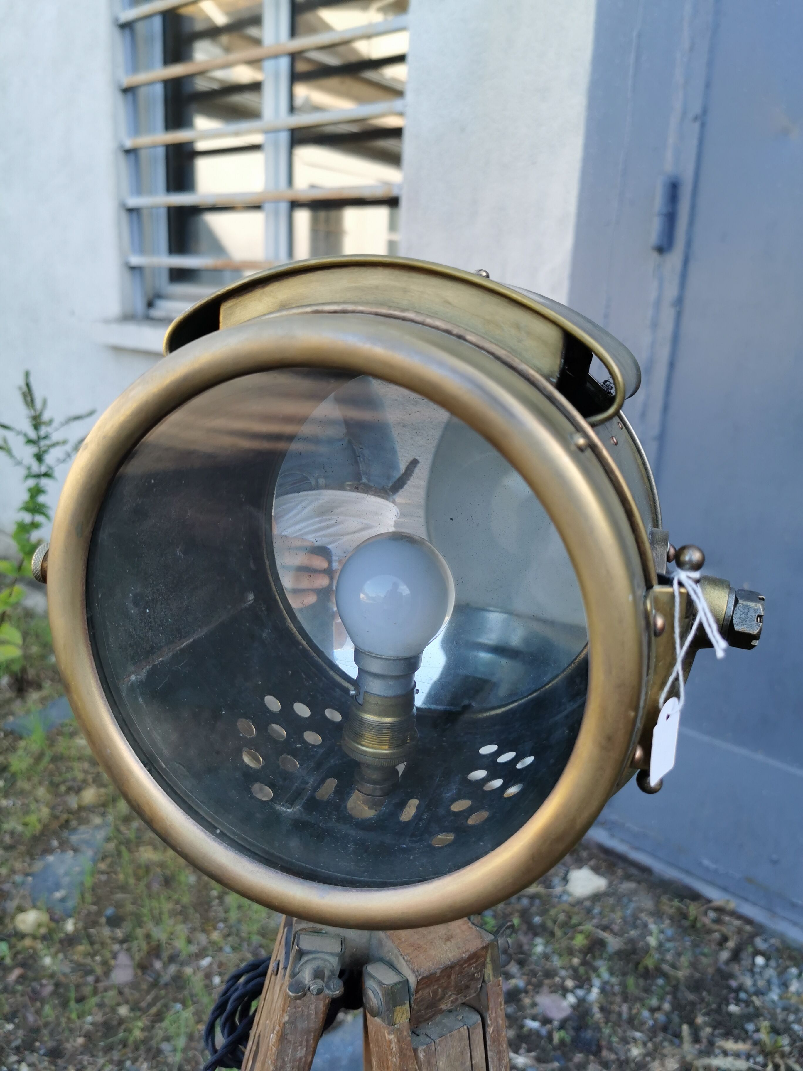 Old lighthouse industrial floor lamp