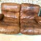 Pair of Marsala sofas, Michel Ducaroy for Ligne Roset 1970s