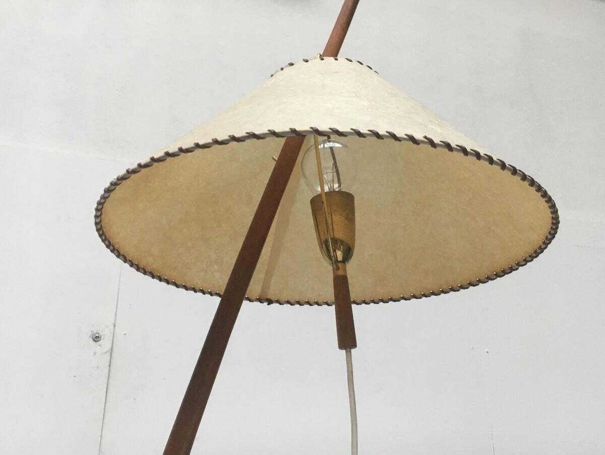 Mid-century Dornstab floor lamp by A. Pöll for Kalmar