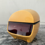 Timco articulated desk lamp with alarm clock from the 1970s.