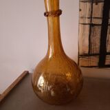 Biot blown glass bottle (50 cm)