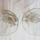 Pair of vases molded Crystal