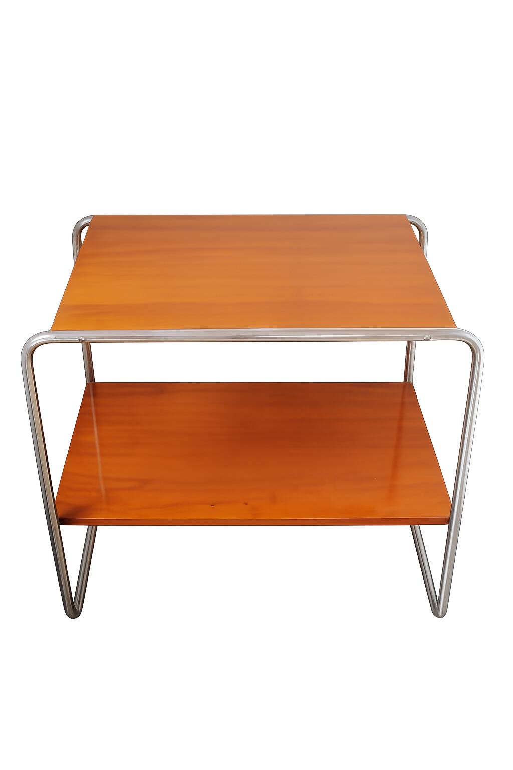 B12 side table by Marcel Breuer, Thonet, Czechoslovakia, 1930s, Bauhaus