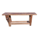 Old oak workbench