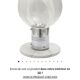 Table lamp Membrane by Toni Zuccheri for Venini circa 1960