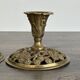 Pair of Art Nouveau Gilded Bronze Candle Holders