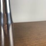 Pair of silver-plated metal candlesticks, Denmark