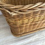 Large rattan planter