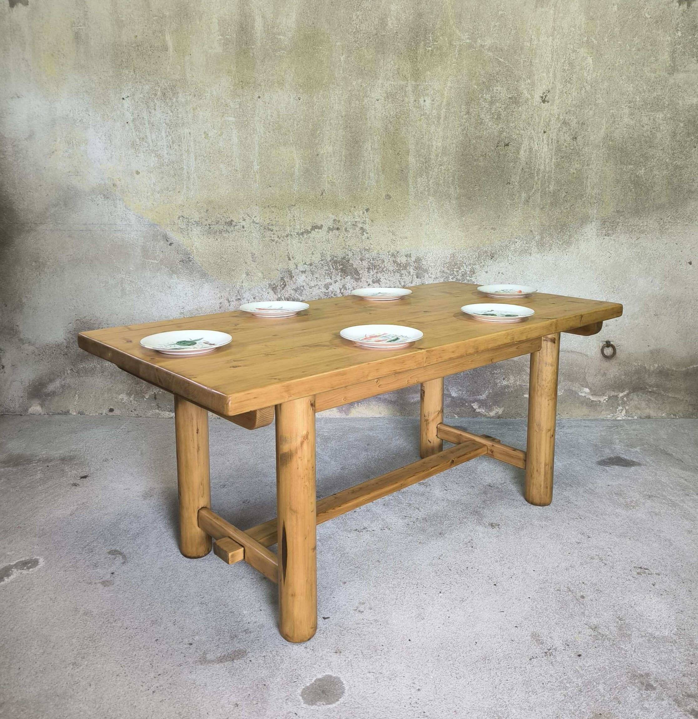 Vintage solid wood table