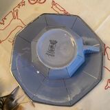 Large Art Deco mug stamped Longwy