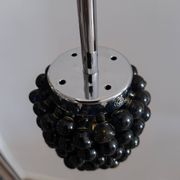 Lampadaire  cascade « Grappes de raisins » en verre multicolore