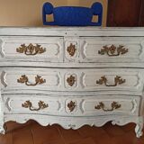 18th Century Louis XV Curved Chest of Drawers