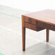 Haslev Møbelsnedkeri free standing rosewood desk