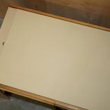 Handmade leather desk, original Rolex, Art Deco