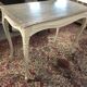 Old-time painted and patinated desk or console table