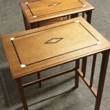 Art Deco period nesting tables