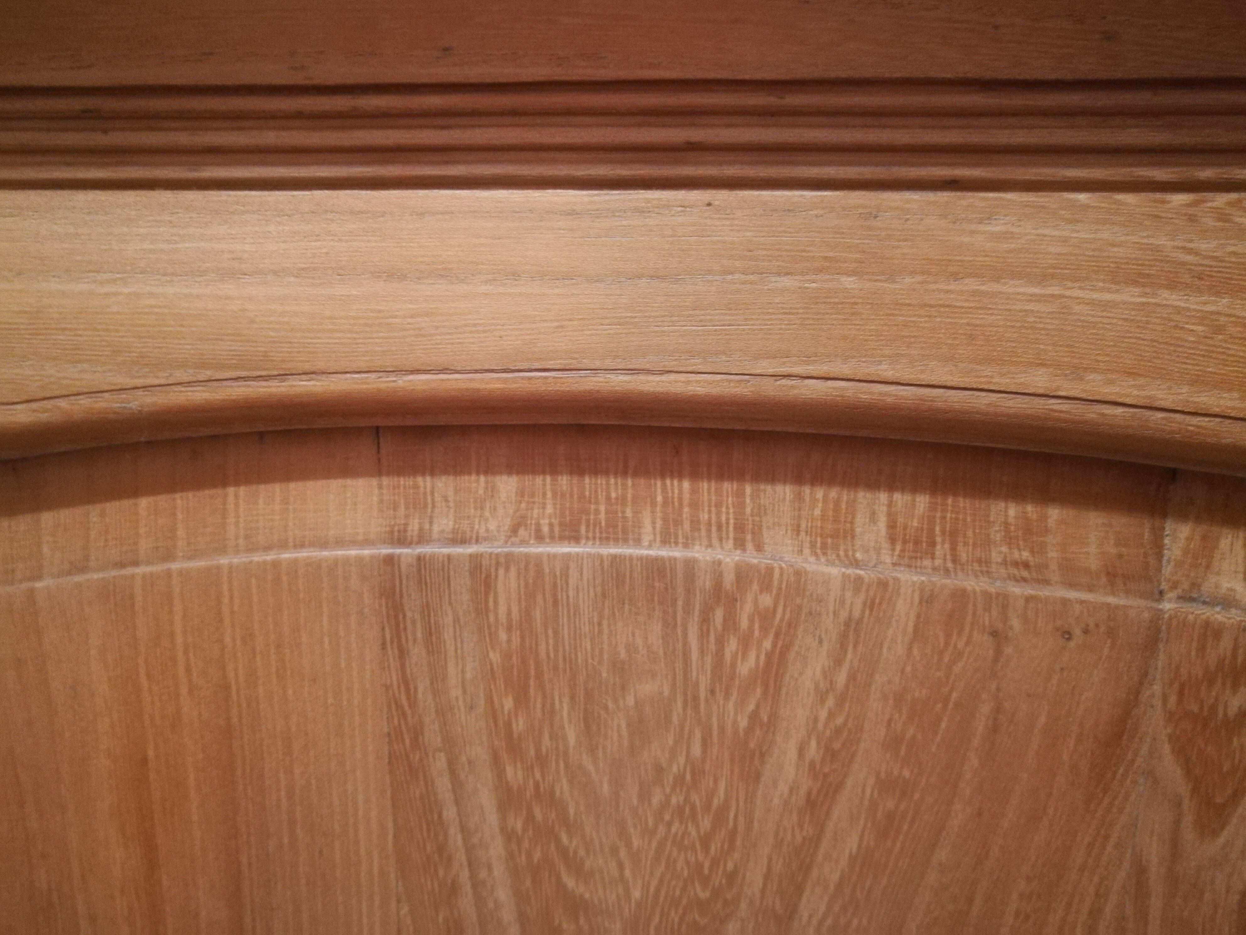 Art deco showcase counter in elm