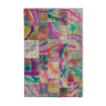 Tapis oriental vintage tissé à la main 200 cm x 300 cm tapis patchwork multicolor