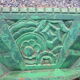 Art deco cast iron planter