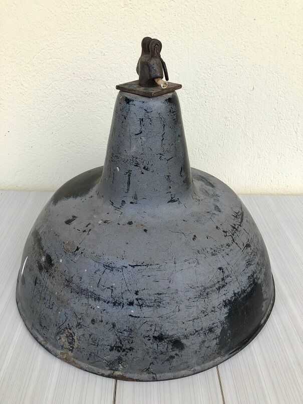 Industrial enamelled bowl suspension