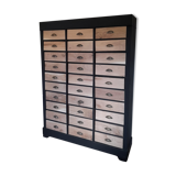 Trade cabinet 30 drawers handles bronze shells