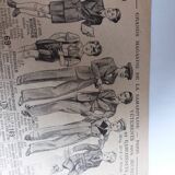 Excerpt from the advertising catalogue La Samaritaine of March 1939 department stores in Paris