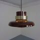 Lamella Ceiling Lamp by Carl Thore for Granhaga Metallindustri, Sweden, 1960s