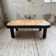 Table basse Capron « herbier » ovale