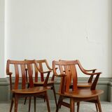 set of five armchairs by Cees Braakman für Pastoe