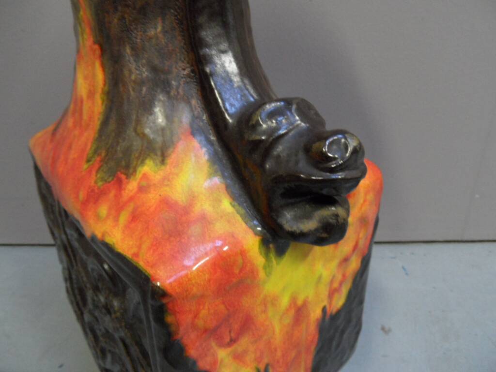 Vintage German pottery vase 1960's