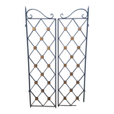 Grilles fer forgé,  vantaux cloisons fer forgé