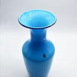 Vase Venini Opalino, années 1970